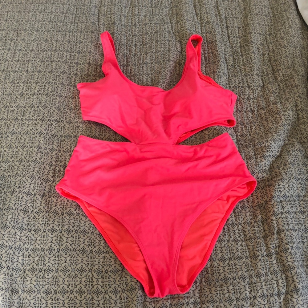 Aerie One Piece Swimsuit with cut outs